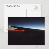 Carte Postale Aile d'avion (Devant / Derrière)