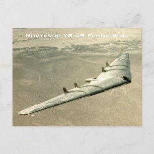 Carte Postale Aile volant Northrop YB-49