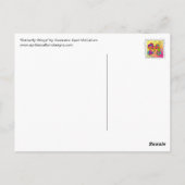 Carte Postale AILES À BOUTEILLE d'avril McCallum (Dos)