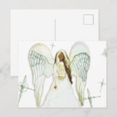 Carte Postale Ailes d'ange (Devant / Derrière)