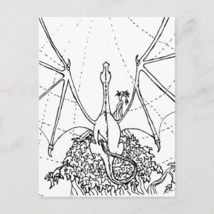 Carte postale - Ailes de dragon