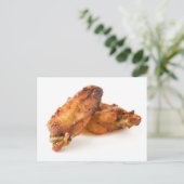 Carte Postale Ailes de poulet rôties (Debout devant)