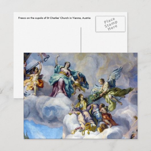 Carte Postale ailes fresques (Devant / Derrière)