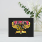 Carte Postale Ailes pompiers (Debout devant)