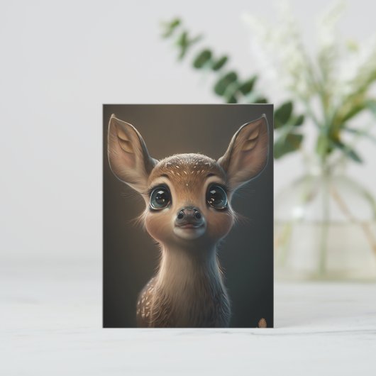 Carte Postale Aimable Fawn (Debout devant)