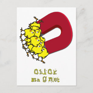 Carte Postale Aimant