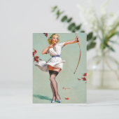 Carte Postale Aimant la broche vers le haut (Debout devant)