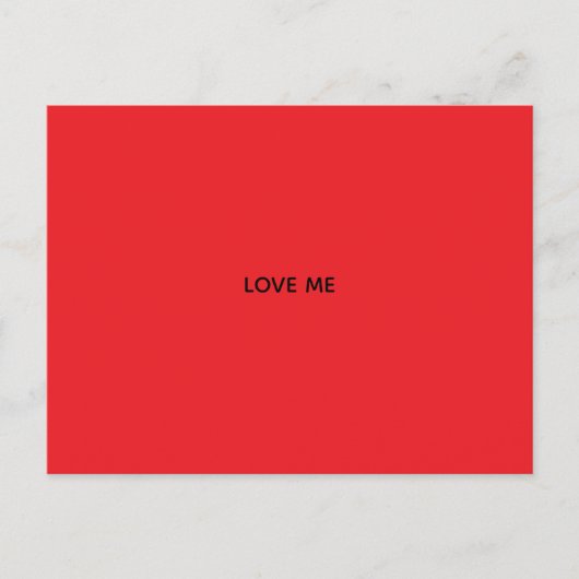 CARTE POSTALE AIME MOI (Devant)