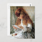 Carte Postale Aime-moi - Ne m'aime pas (Devant / Derrière)