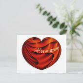 Carte Postale Aime-moi tendrement (Debout devant)