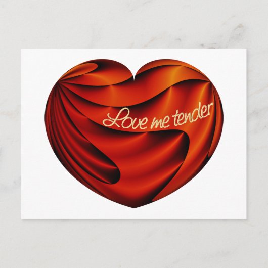 Carte Postale Aime-moi tendrement (Devant)