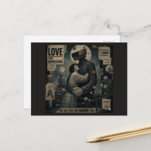 Carte Postale Aime ton oppresseur