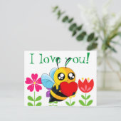 Carte Postale Aimer Bee (Debout devant)