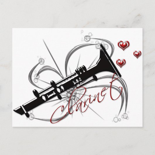 Carte Postale Aimer Clarinet (Devant)