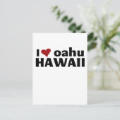 Carte Postale Aimer Hawaii (Debout devant)