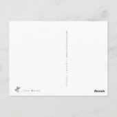 Carte Postale Aimer la souris (Dos)