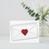 Carte Postale Aimer le courrier (Debout devant)