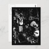 Carte postale-Aimer les Arts-Guitares (Devant / Derrière)