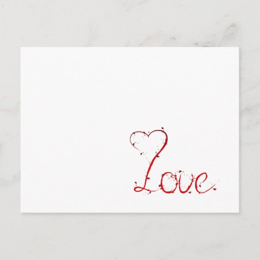 Carte Postale Aimer les cadeaux (Devant)