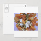Carte Postale Aimer les légumes mixtes (Devant / Derrière)