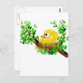 Carte Postale Aimer mes Peeps (Devant / Derrière)