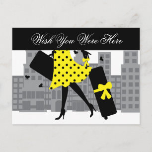 Carte Postale Aimer voyager