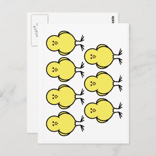 Carte Postale Aimez Ces Peeps (Devant / Derrière)