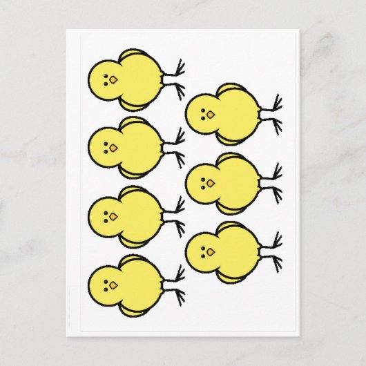 Carte Postale Aimez Ces Peeps (Devant)