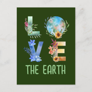 CARTE POSTALE AIMEZ LA TERRE