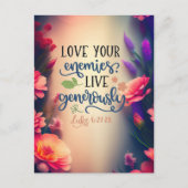 Carte Postale Aimez vos ennemis (Devant)