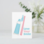 Carte Postale Aimez votre sourire (Debout devant)