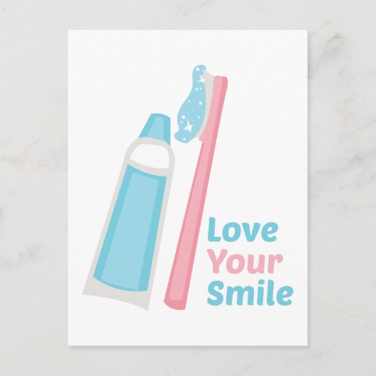 Carte Postale Aimez votre sourire (Devant)