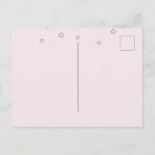 Carte Postale Aimez-vous à la lune et de retour ! Bons lapins (Dos)