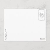 Carte Postale Aimez-vous ! Citation calligraphie motivationnelle (Dos)