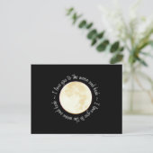 Carte Postale Aimez-vous la Lune (Debout devant)