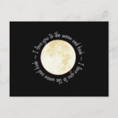 Carte Postale Aimez-vous la Lune (Devant)