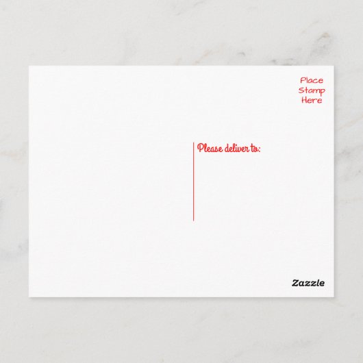 Carte Postale Aimez-vous plus, en pensant à vous, Mlle Vous, Bon (Dos)