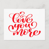 Carte Postale Aimez-vous plus, en pensant à vous, Mlle Vous, Bon (Devant)