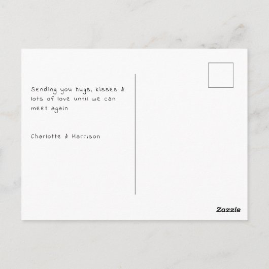 Carte Postale Aimez-Vous "Tant" Mignonne Ours En Conflit (Dos)