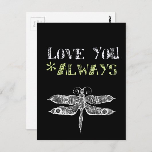 Carte Postale Aimez-vous toujours tableau (Devant / Derrière)