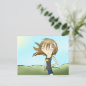 Carte Postale Air d'été (Debout devant)