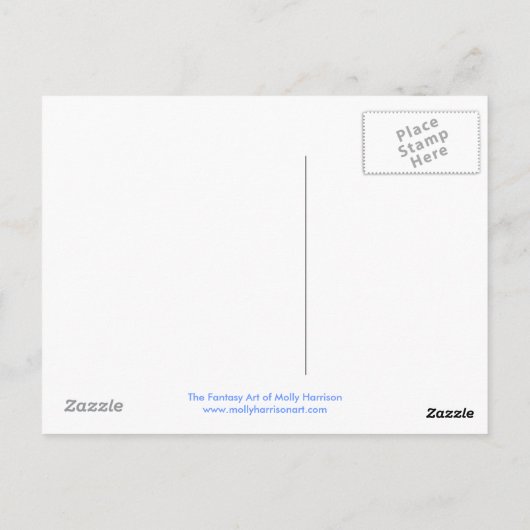 Carte postale Air Element Fairy (Dos)