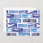 Carte Postale Air mail / par avion - transparent (Devant / Derrière)