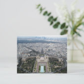 Carte postale Air View Paris (Debout devant)