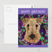CARTE POSTALE AIRDALE TERRIER   (Devant / Derrière)