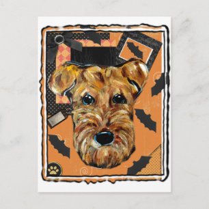 CARTE POSTALE AIRDALE TERRIER
