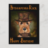 CARTE POSTALE AIRDALE TERRIER  (Devant)