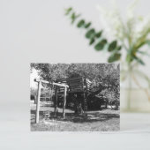 Carte Postale Aire de jeu à l'ancienne (Debout devant)