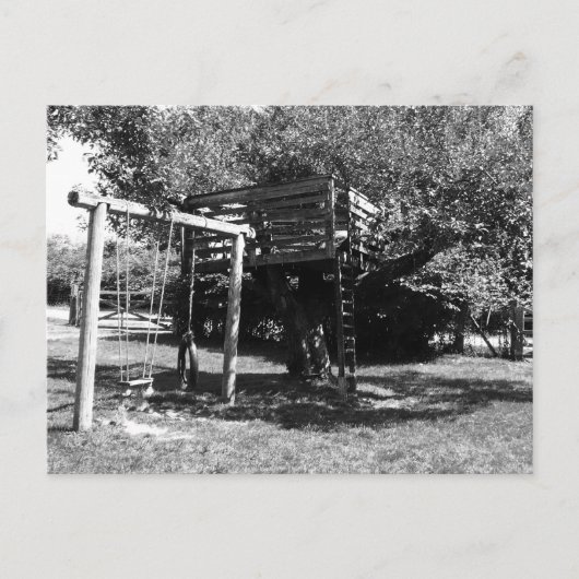 Carte Postale Aire de jeu à l'ancienne (Devant)