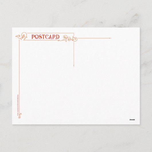 Carte postale aire de jeu préhistorique (Dos)